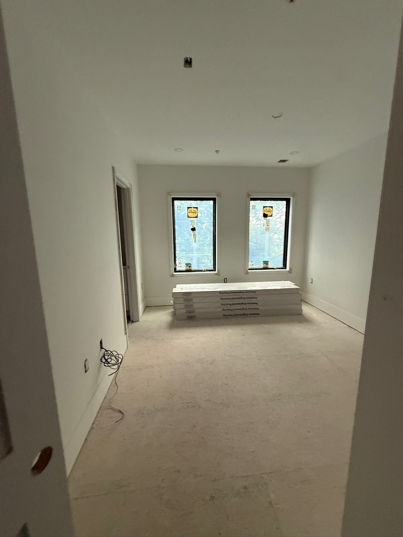 Living level under construction