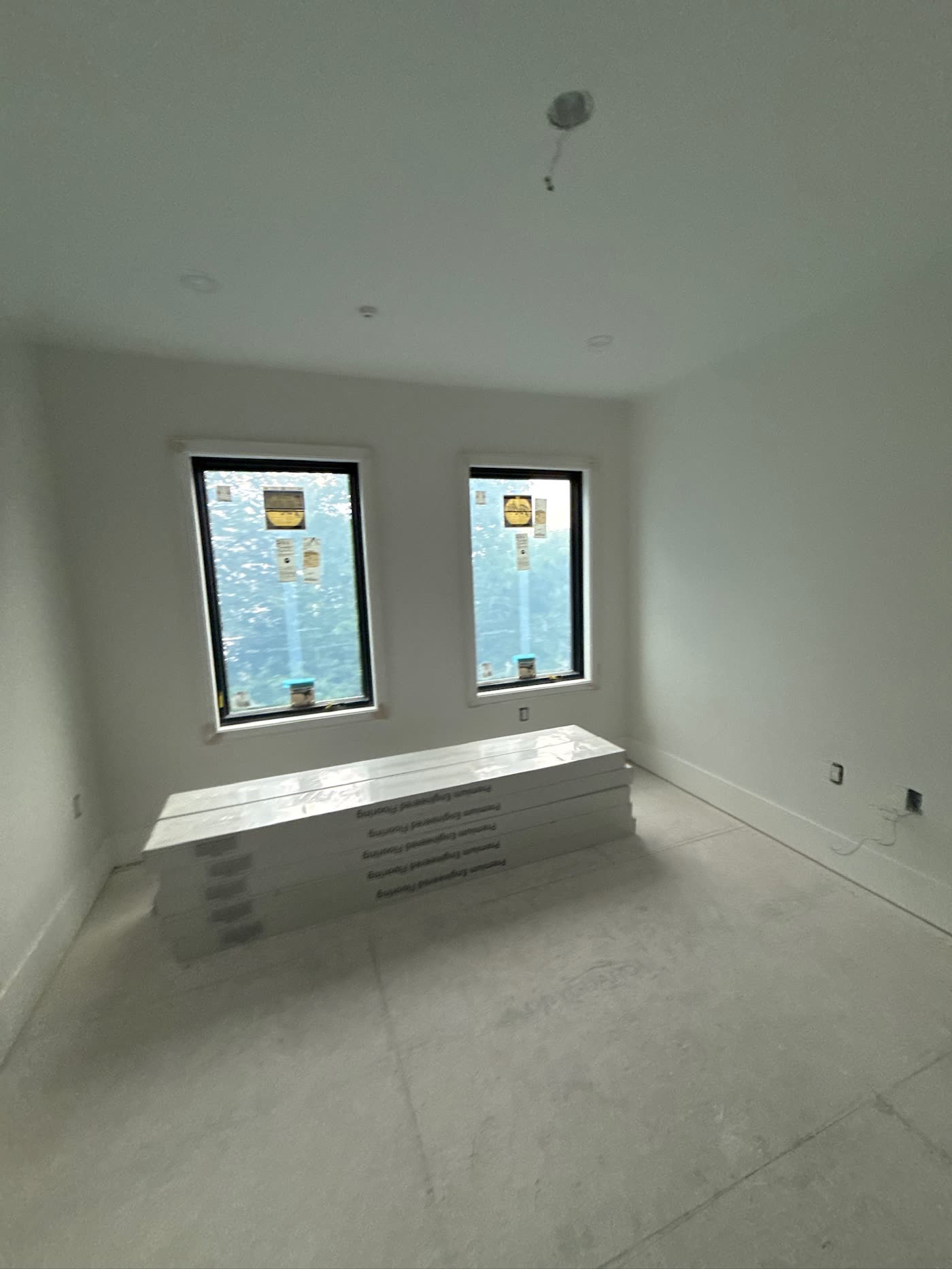 Interior room under construction